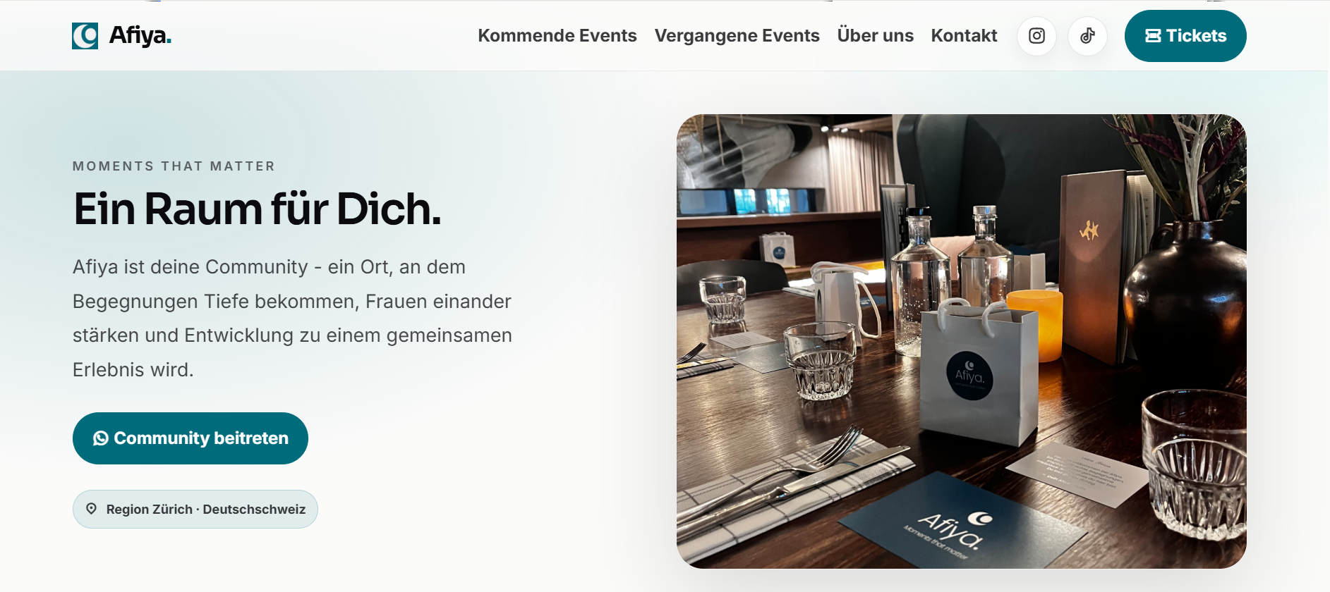 Vorschau der Webseite Afiya